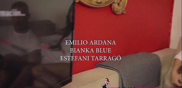  Un mundial de placer sexual con muñecas sexuales Emilio Ardana , Bianka Blue y Estefani Tarrago